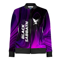 Женская олимпийка Black Sabbath violet plasma