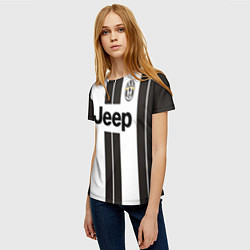 Футболка женская Juventus FC: Jeep, цвет: 3D-принт — фото 2