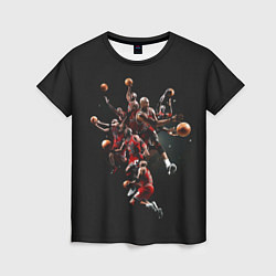 Футболка женская Michael Jordan Style, цвет: 3D-принт
