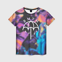 Футболка женская BMTH Rain, цвет: 3D-принт