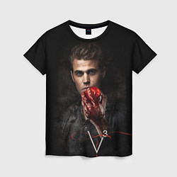 Футболка женская Stefan Salvatore V3, цвет: 3D-принт