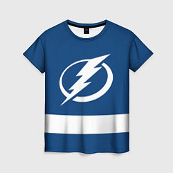 Футболка женская Tampa Bay Lightning, цвет: 3D-принт