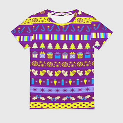 Футболка женская Christmas, цвет: 3D-принт