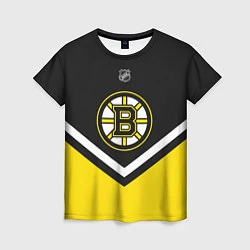 Футболка женская NHL: Boston Bruins, цвет: 3D-принт
