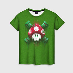 Женская футболка Mushroom is Dead