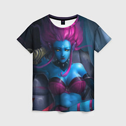 Футболка женская Hair Evelynn, цвет: 3D-принт