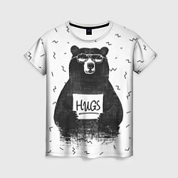 Женская футболка Bear Hugs