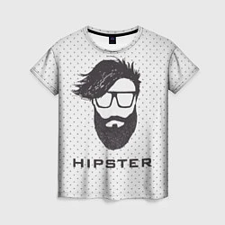 Футболка женская Hipster, цвет: 3D-принт