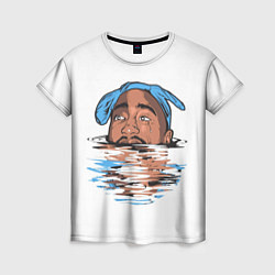 Футболка женская Shakur Drowns, цвет: 3D-принт