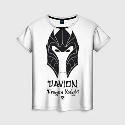 Футболка женская Davion: Dragon Knight, цвет: 3D-принт