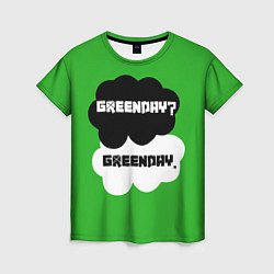 Футболка женская Green Day Clouds, цвет: 3D-принт