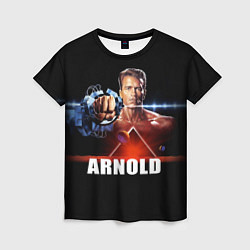 Футболка женская Iron Arnold, цвет: 3D-принт