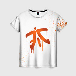 Футболка женская Fnatic: White collection, цвет: 3D-принт