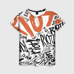 Женская футболка Paramore: Riot