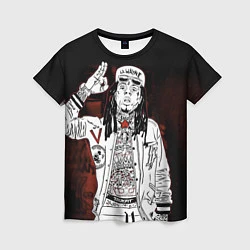 Женская футболка Lil Wayne: street style