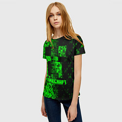 Футболка женская Королева кальяна, цвет: 3D-принт — фото 2