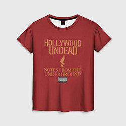 Футболка женская Hollywood Undead: Parental Advisory, цвет: 3D-принт