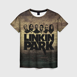 Футболка женская Linkin Park Band, цвет: 3D-принт