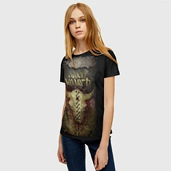 Футболка женская Amon Amarth: Death bull, цвет: 3D-принт — фото 2