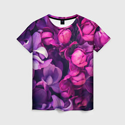 Футболка женская Тюльпановый сад, цвет: 3D-принт