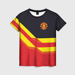 Футболка женская Man United FC: Red style, цвет: 3D-принт