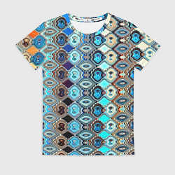 Футболка женская Psychedelic mosaica, цвет: 3D-принт