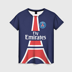 Футболка женская FC PSG: Paris Original, цвет: 3D-принт