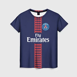 Футболка женская PSG FC: Original 2018, цвет: 3D-принт