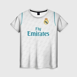 Футболка женская Real Mardid FC: Asensio Home 17/18, цвет: 3D-принт