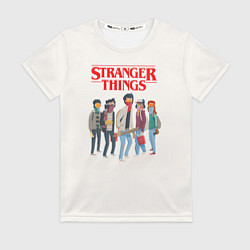 Футболка женская Stranger Things Friends, цвет: 3D-принт