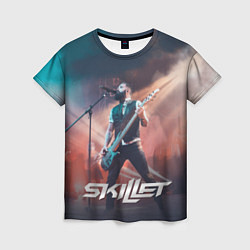 Футболка женская Skillet: John Cooper, цвет: 3D-принт