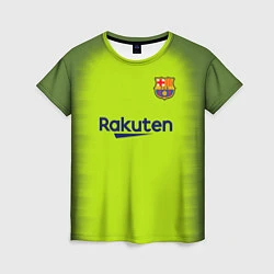 Футболка женская FC Barcelona: Home 18/19, цвет: 3D-принт
