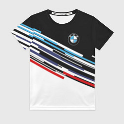 Женская футболка BMW BRAND COLOR БМВ