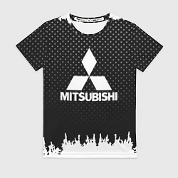 Футболка женская Mitsubishi: Black Side, цвет: 3D-принт