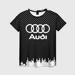 Футболка женская Audi: Black Side, цвет: 3D-принт