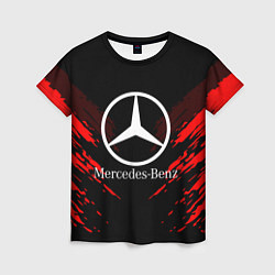 Футболка женская Mercedes-Benz: Red Anger, цвет: 3D-принт
