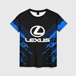 Футболка женская Lexus: Blue Anger, цвет: 3D-принт