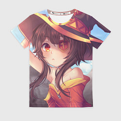 Футболка женская KonoSuba, цвет: 3D-принт