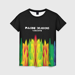 Футболка женская Imagine Dragons: Radioactive, цвет: 3D-принт