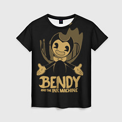 Футболка женская Bendy And the ink machine, цвет: 3D-принт