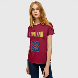 Футболка женская Cleveland 23, цвет: 3D-принт — фото 2