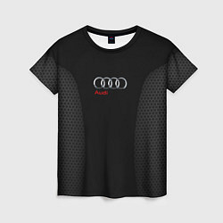 Футболка женская Audi Carbon, цвет: 3D-принт