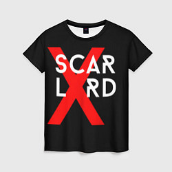 Футболка женская Scarlxrd Logo, цвет: 3D-принт