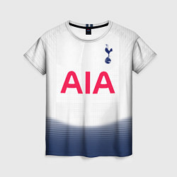 Футболка женская FC Tottenham: Home 18-19, цвет: 3D-принт