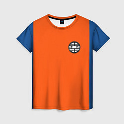 Футболка женская DBZ: Goku Emblem, цвет: 3D-принт