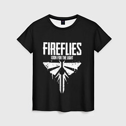 Женская футболка Fireflies: White Logo
