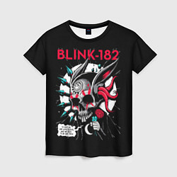 Футболка женская Blink-182: Death Punk, цвет: 3D-принт