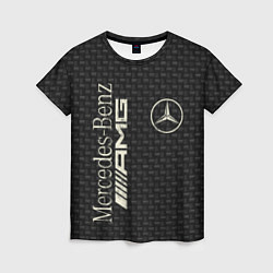 Футболка женская Mercedes AMG: Dark Side, цвет: 3D-принт
