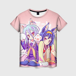 Футболка женская No Game No Life, цвет: 3D-принт