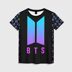 Женская футболка BTS: Neon Night